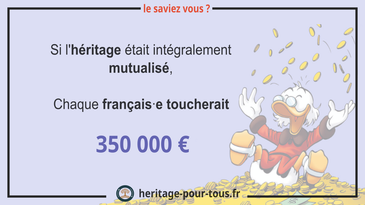 350 000 € : c'est l'héritage moyen en France